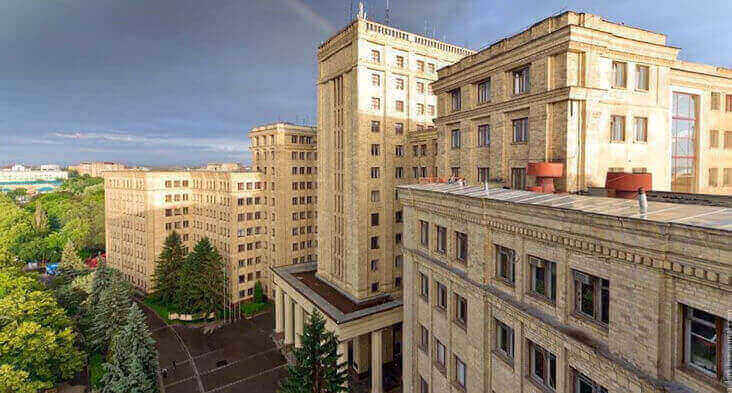 Trường Đại học Quốc gia VN Karazin Kharkiv là một trong những trường đại học uy tín tại Ukraina