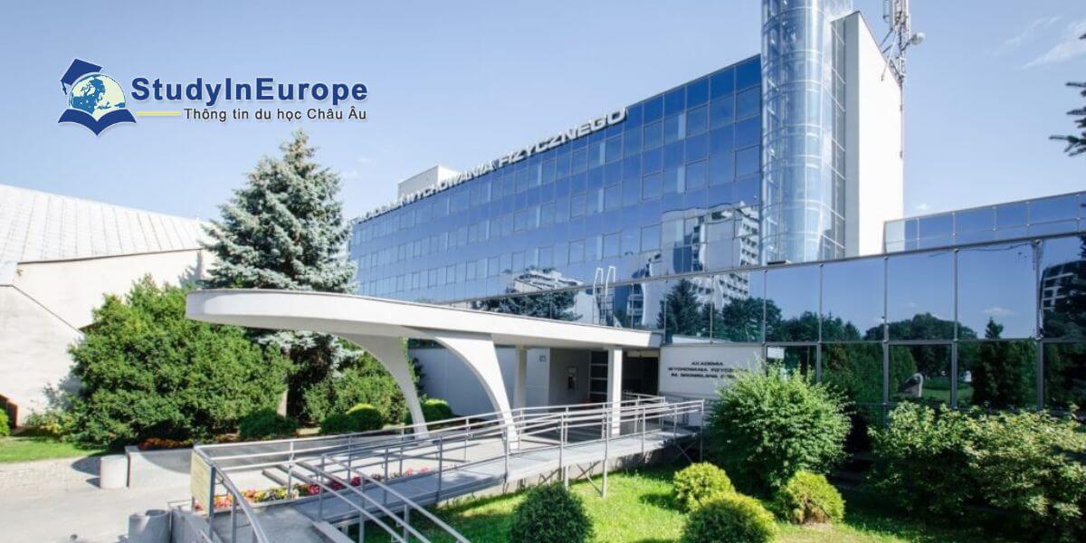 Review Trường Đại học Giáo dục Thể chất Krakow (Akademia Wychowania Fizycznego im. Bronislawa Czecha w Krakowie)