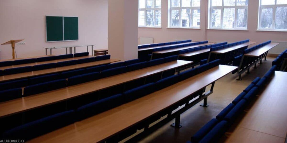 Trường Cao đẳng Kinh doanh Vilnius xây dựng hệ thống cơ sở vật chất đầy đủ để phục vụ sinh viên