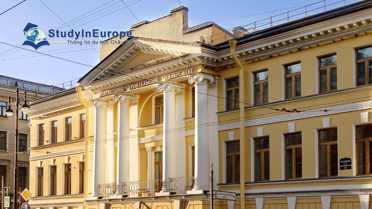 Review Trường Đại học Kiến trúc và Kỹ thuật Xây dựng Quốc gia Saint Petersburg (Saint Petersburg State University of Architecture and Civil Engineering)