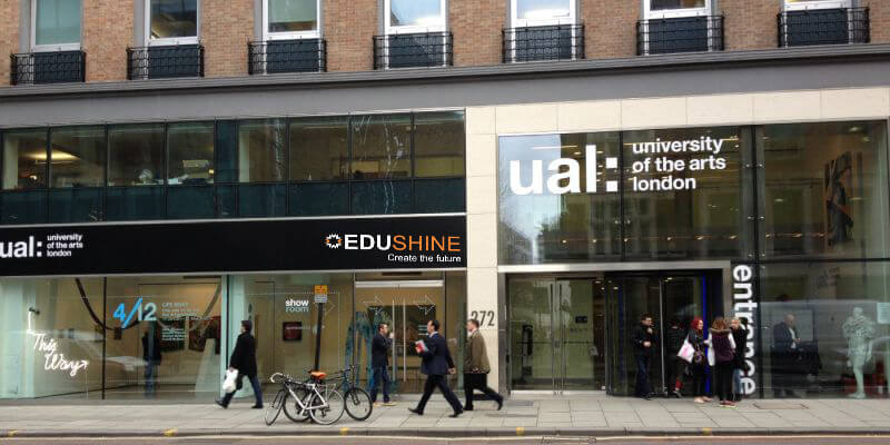 Trường Đại học Nghệ thuật London là nơi mang đến cho sinh viên những chương trình đào tạo đa dạng