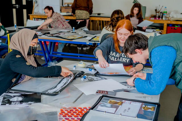 Sinh viên sẽ có cơ hội phát triển tài năng của mình khi đến với trường Đại học Nghệ thuật Plymouth