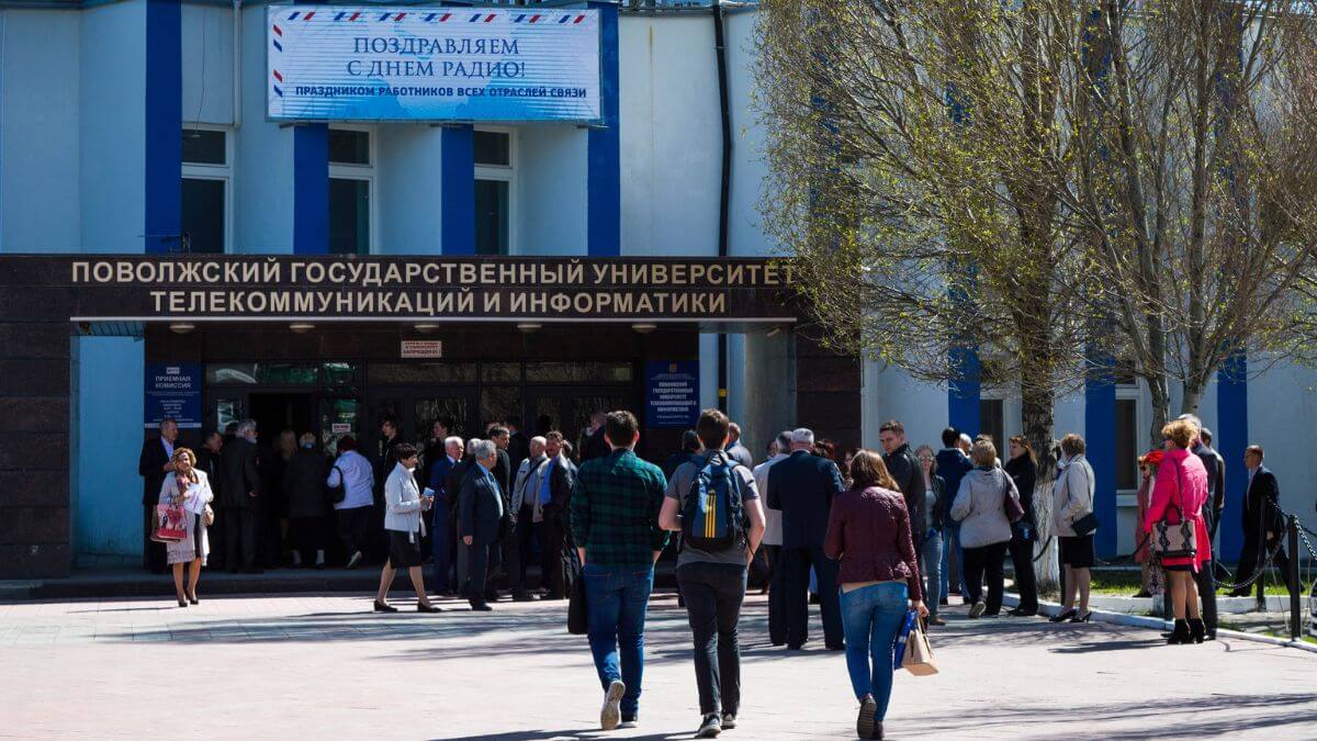 Nhiều sinh viên đã lựa chọn Đại học Viễn thông và Tin học Volga làm điểm đến để học tập và phát triển