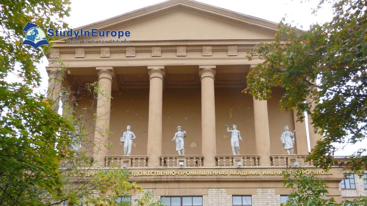 Review Học viện Nghệ thuật và Công nghiệp Moscow Stroganov (Stroganov Moscow State Academy of Arts and Industry)