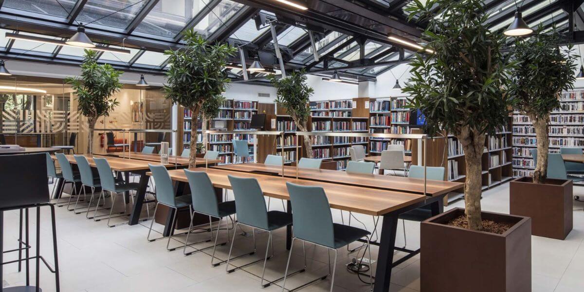 Hệ thống cơ sở vật chất hiện đại tại trường Đại học Mỹ tại Paris
