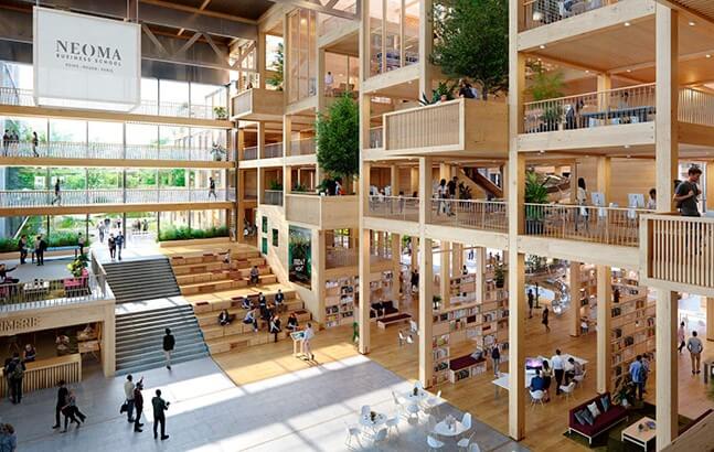 Trường Kinh doanh NEOMA luôn đồng hành cùng sinh viên trên con đường học tập