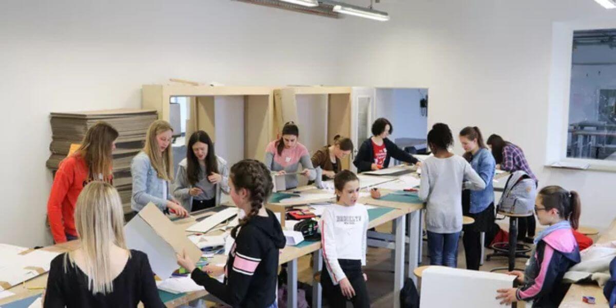 Môi trường học tập năng động tại trường Đại học Thiết kế Schwabisch Gmund