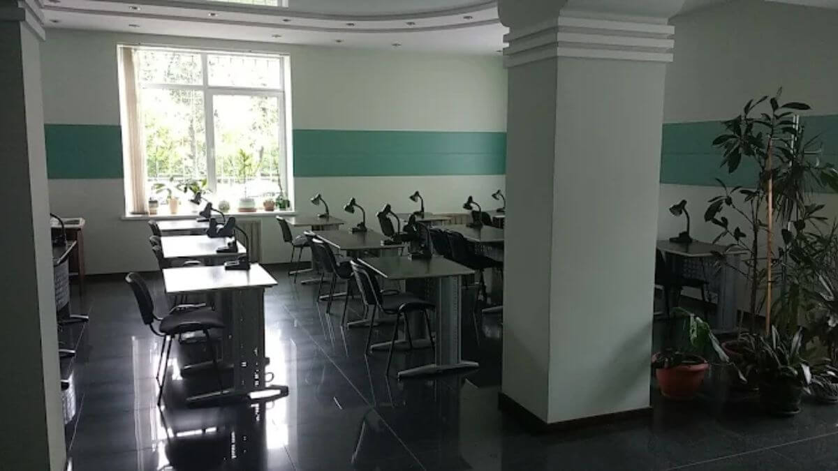 Hệ thống cơ sở vật chất tại trường Đại học Y tế Quốc gia Shupyk Ukraina