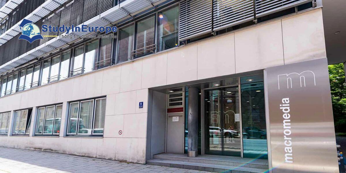 Review Trường Đại học Khoa học Ứng dụng Macromedia (Hochschule Macromedia)